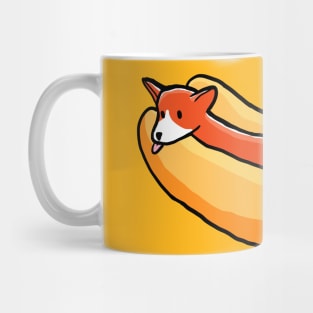 Corgi hot dog Mug